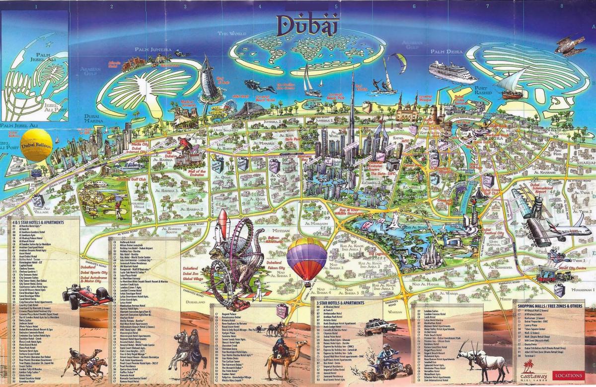 3d map of Dubai