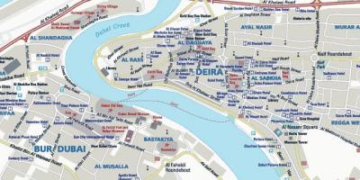 Map of Deira
