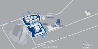 Dubai DIFC map