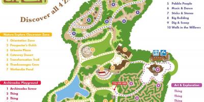 Discovery Gardens location map