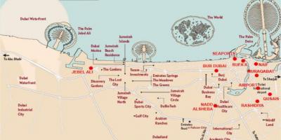 Map of Jebel Ali