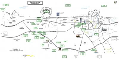 Investment park Dubai location map