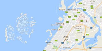 Karama Dubai map