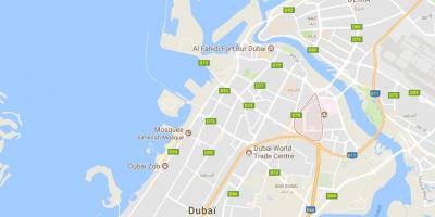 Map of Oud Metha Dubai